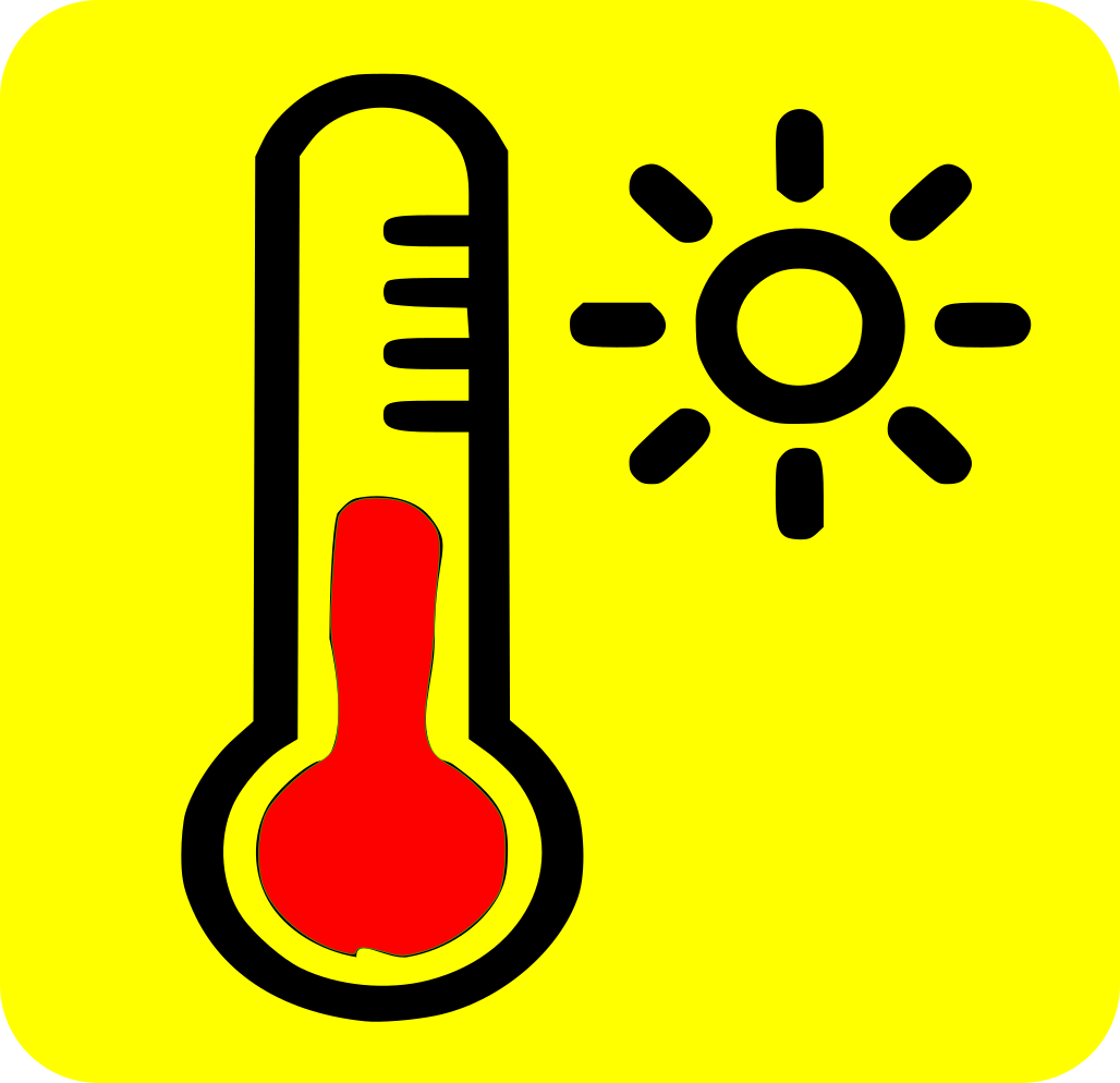 Termòmetre mesurant la calor