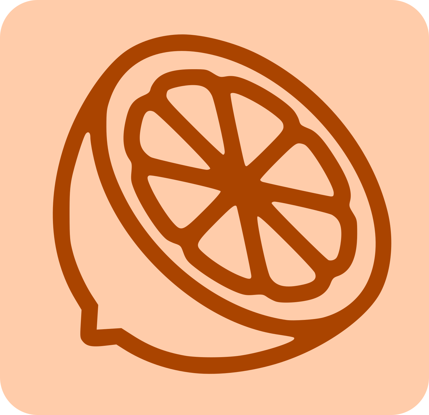 Icone d'una taronja o llimona