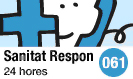 Sanidad responde 24 horas tel. 061